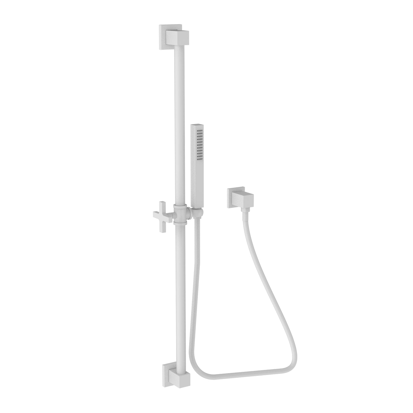 Newport Brass 280T Slide Bar With Single Function Hand Shower Set