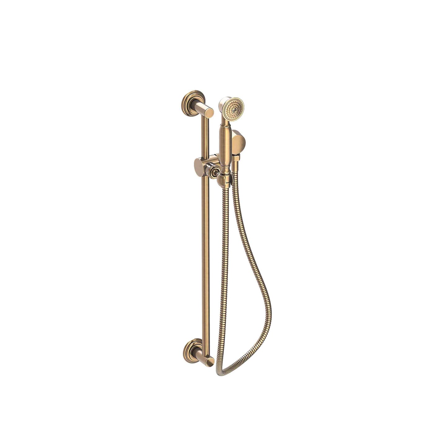 Newport Brass 281D Slide Bar With Single Function Hand Shower Set