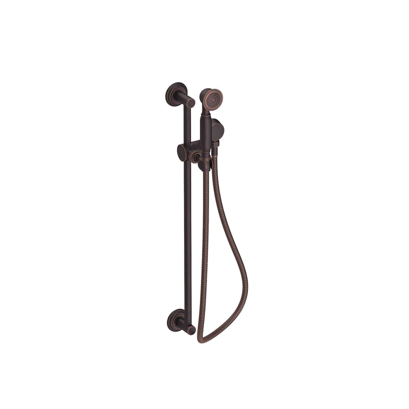 Newport Brass 281D Slide Bar With Single Function Hand Shower Set