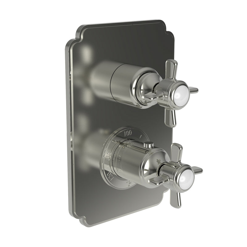 Newport Brass 3-1003TS Fairfield 1/2" Square Thermostatic Trim Plate with Handle