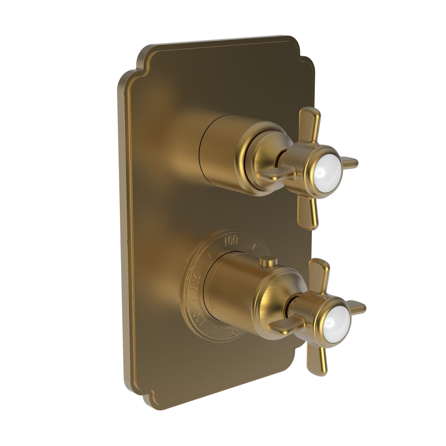 Newport Brass 3-1003TS Fairfield 1/2" Square Thermostatic Trim Plate With Handle