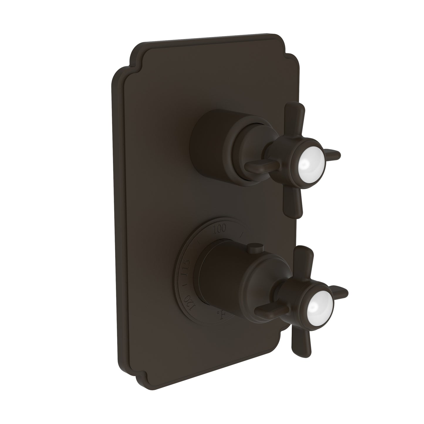 Newport Brass 3-1003TS Fairfield 1/2" Square Thermostatic Trim Plate With Handle