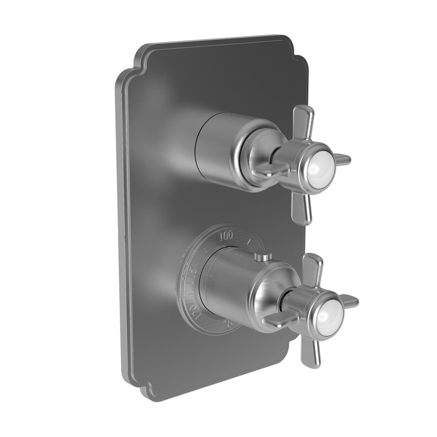 Newport Brass 3-1003TS Fairfield 1/2" Square Thermostatic Trim Plate With Handle