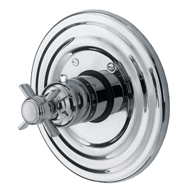 Newport Brass 3-1004TR Fairfield 3/4" Round Thermostatic Trim Plate With Handle