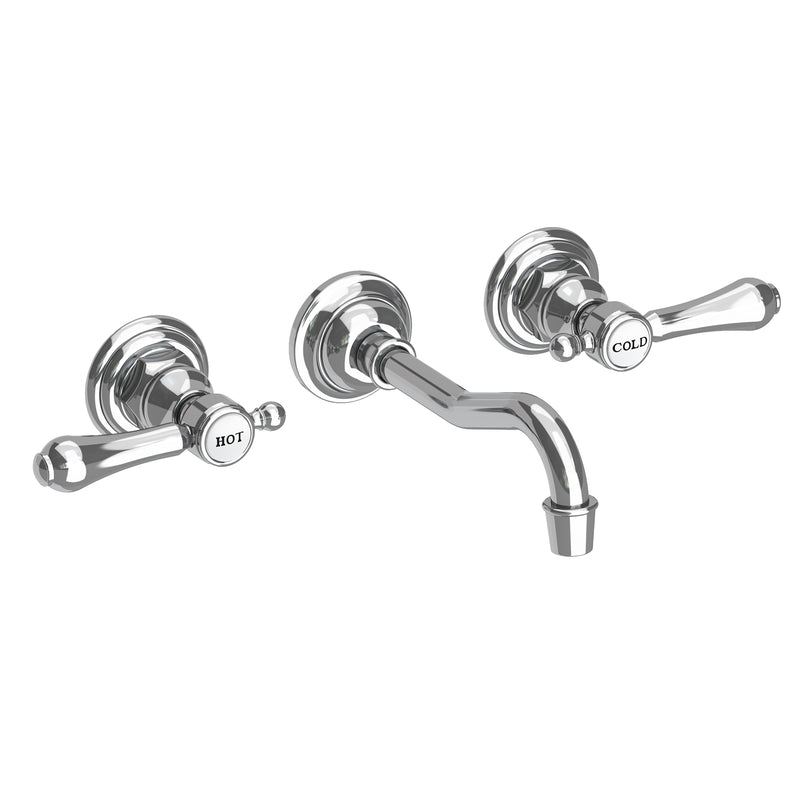 Newport Brass 3-1031 Chesterfield Wall Mount Lavatory Faucet
