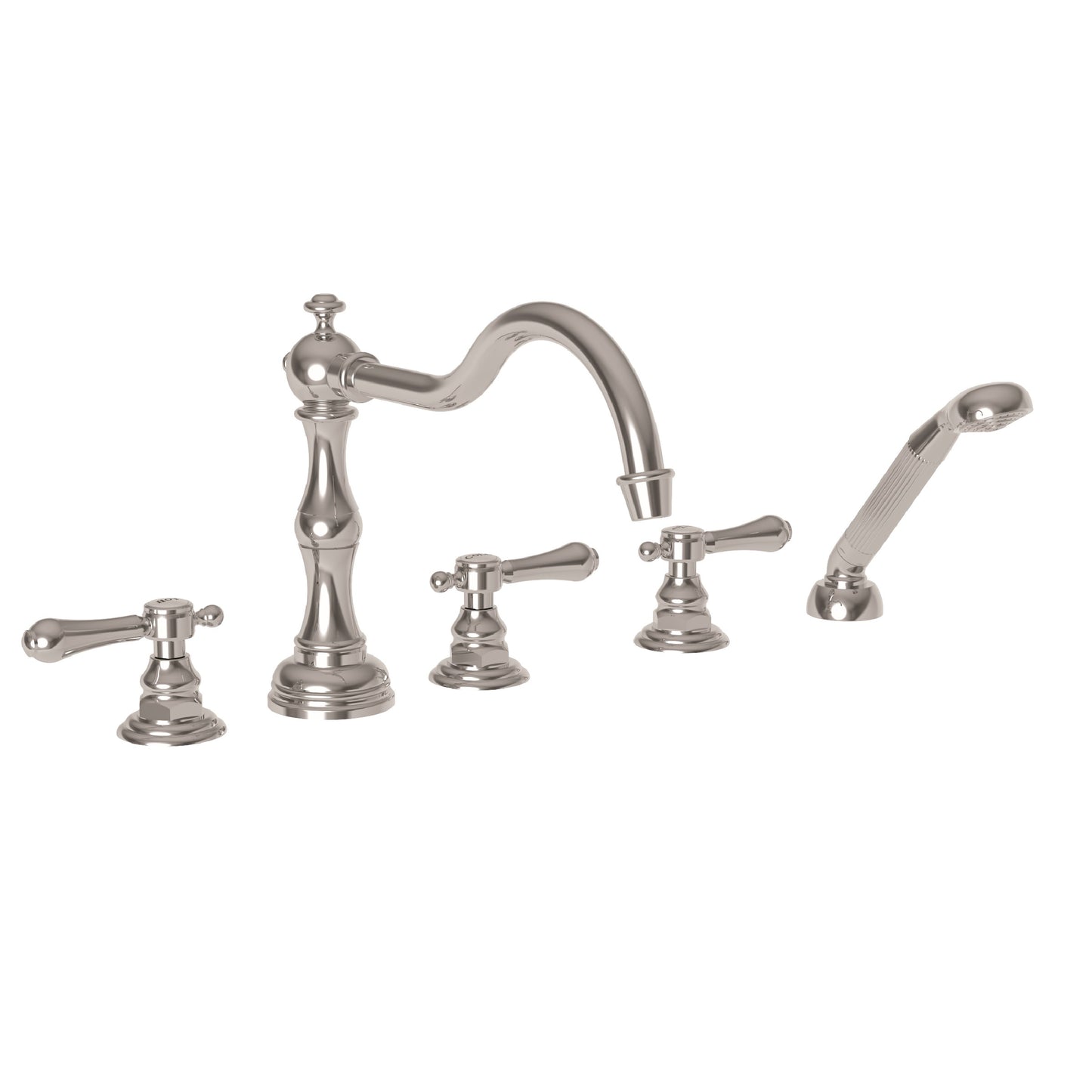 Newport Brass 3-1037 Chesterfield Roman Tub Faucet With Hand Shower