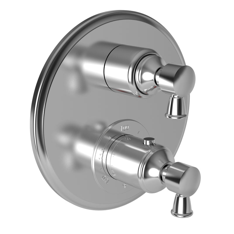 Newport Brass 3-1203TR Metropole 1/2" Round Thermostatic Trim Plate with Handle