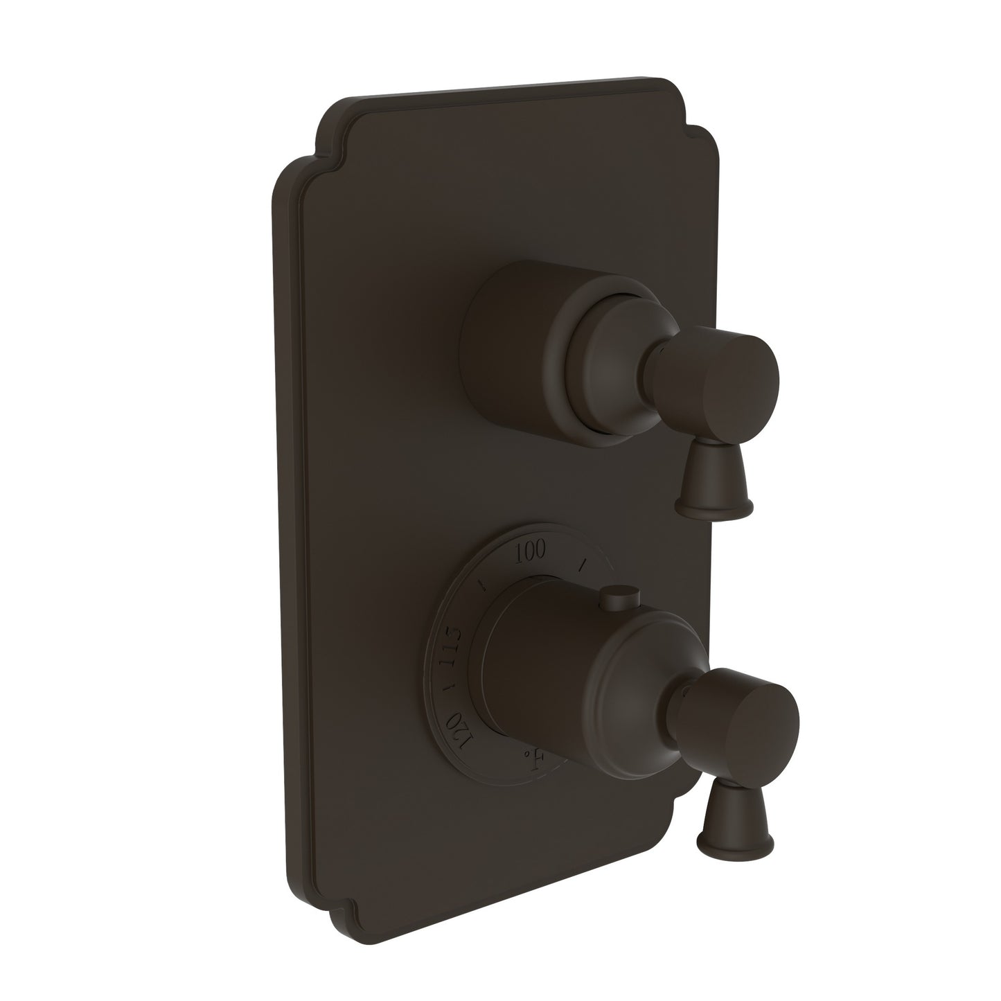 Newport Brass 3-1203TS Metropole 1/2" Square Thermostatic Trim Plate With Handle