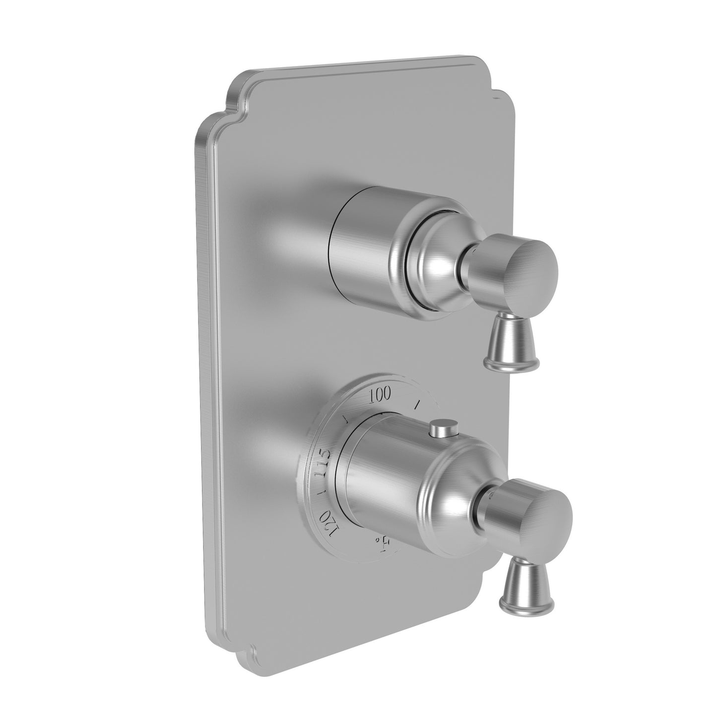 Newport Brass 3-1203TS Metropole 1/2" Square Thermostatic Trim Plate With Handle