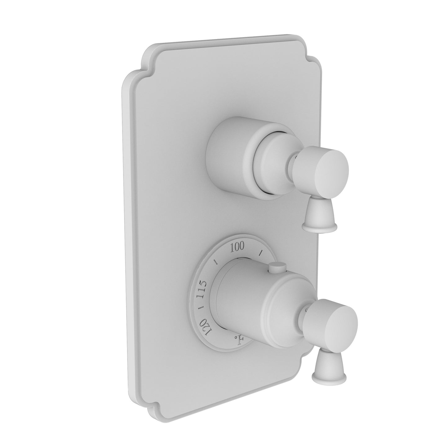 Newport Brass 3-1203TS Metropole 1/2" Square Thermostatic Trim Plate With Handle