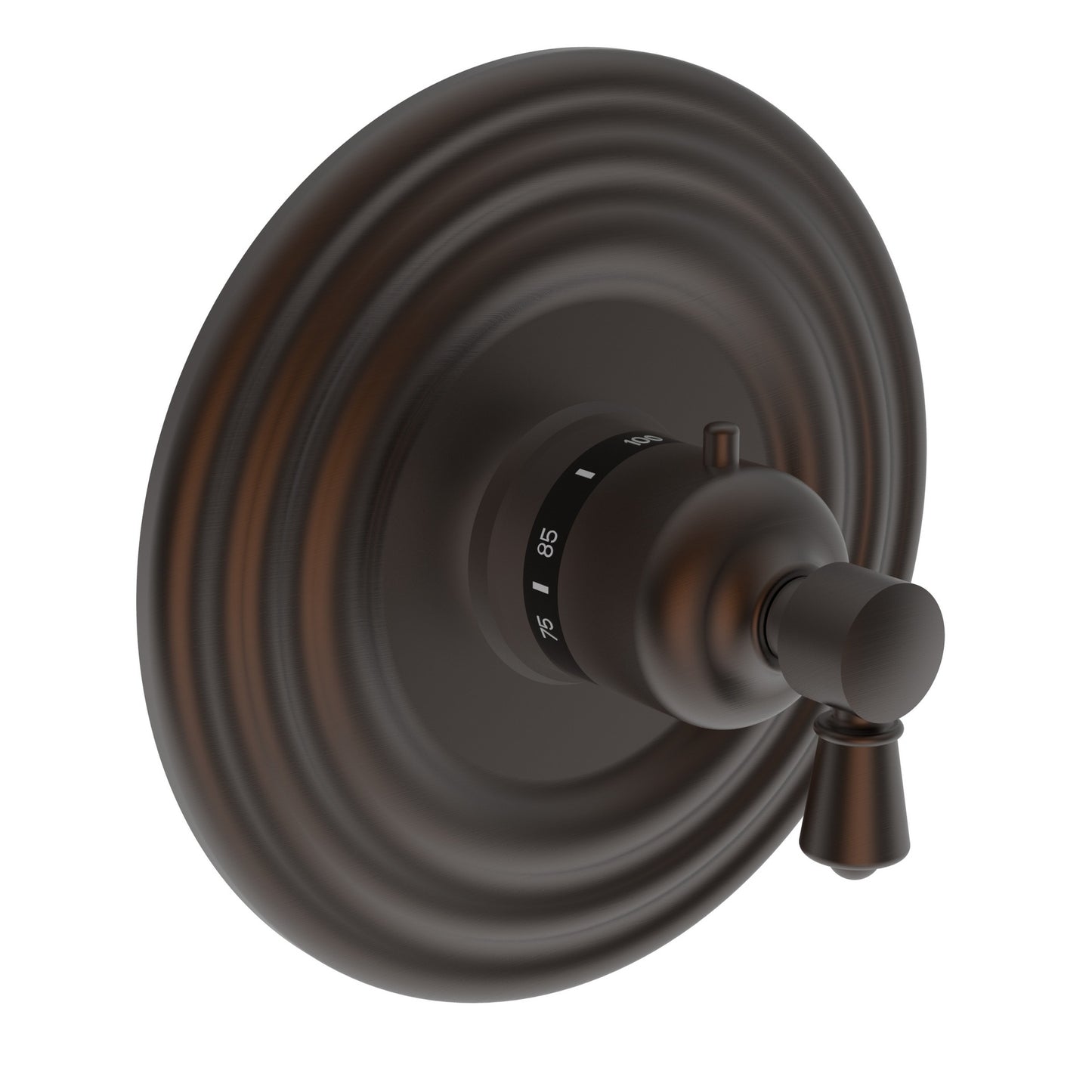 Newport Brass 3-1204TR Metropole 3/4" Round Thermostatic Trim Plate With Handle