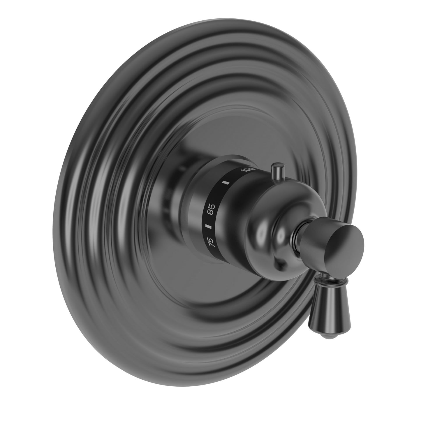Newport Brass 3-1204TR Metropole 3/4" Round Thermostatic Trim Plate With Handle