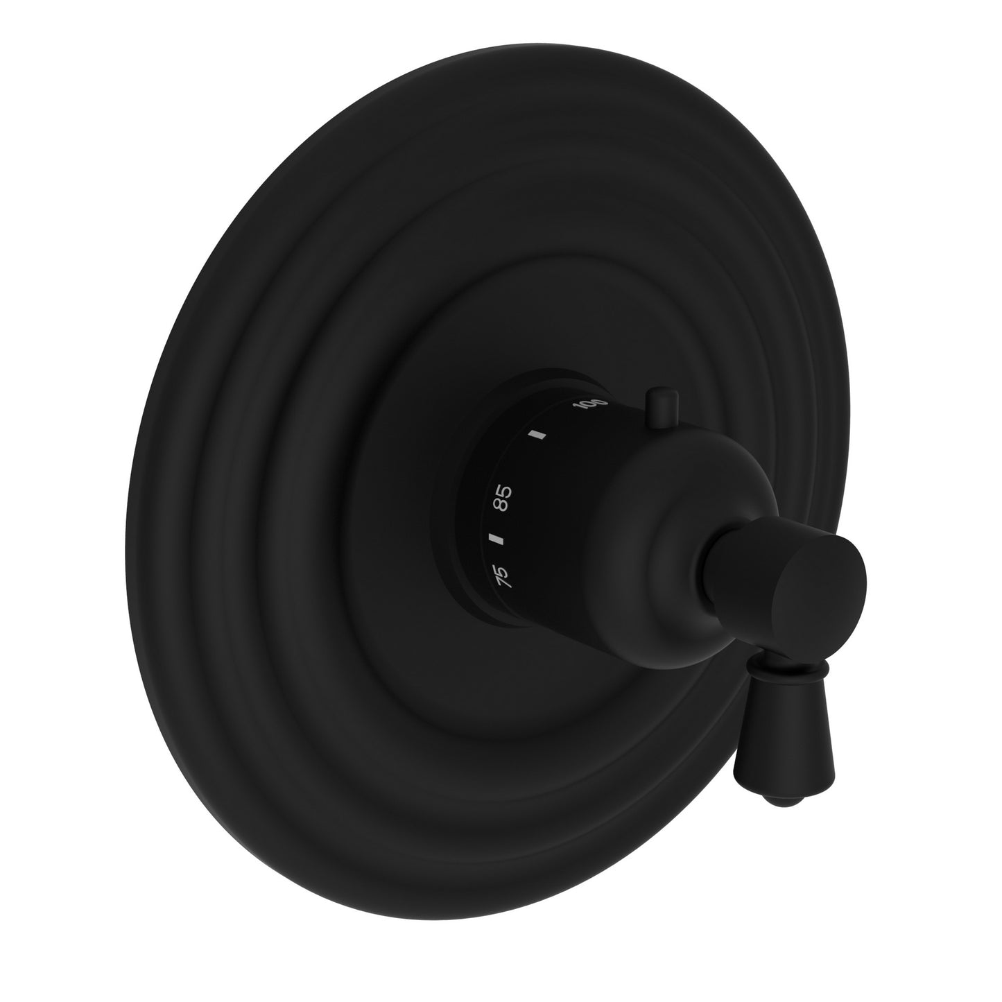 Newport Brass 3-1204TR Metropole 3/4" Round Thermostatic Trim Plate With Handle