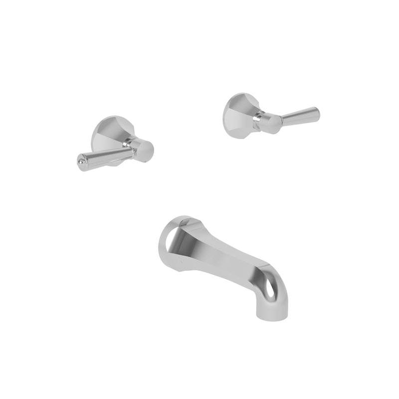 Newport Brass 3-1205 Metropole Wall Mount Tub Faucet