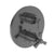 Newport Brass 3-1603TR Miro 1/2" Round Thermostatic Trim Plate With Handle