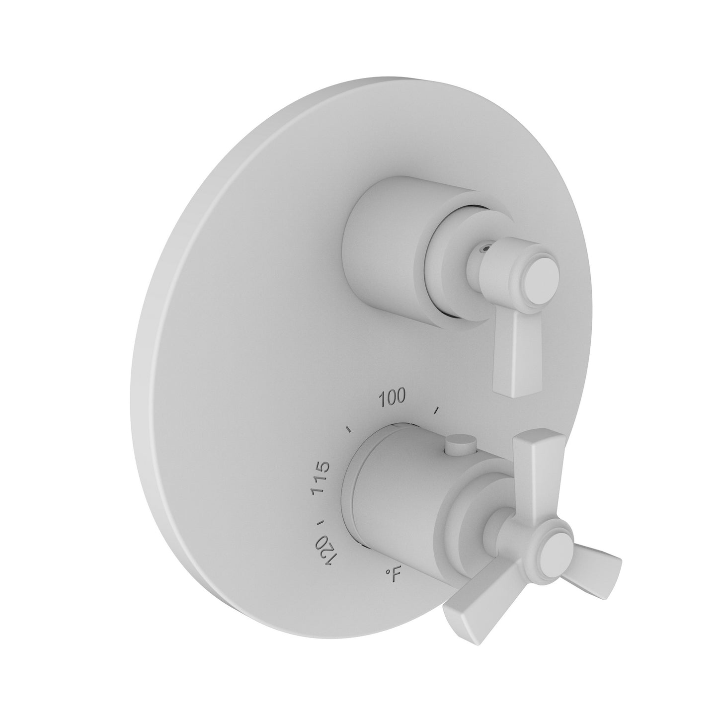 Newport Brass 3-1603TR Miro 1/2" Round Thermostatic Trim Plate With Handle