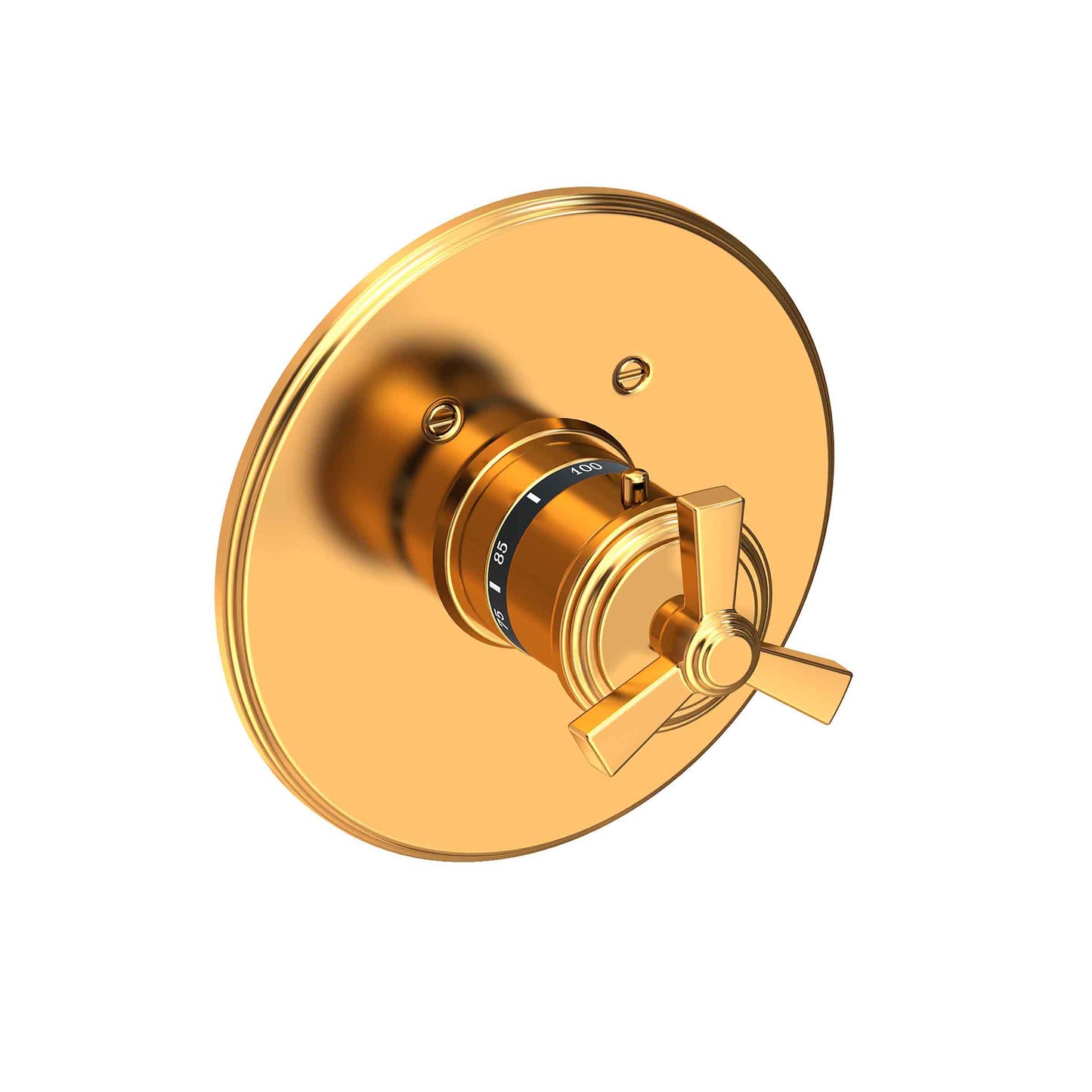 Newport Brass 3-1604TR Miro 3/4" Round Thermostatic Trim Plate With Handle