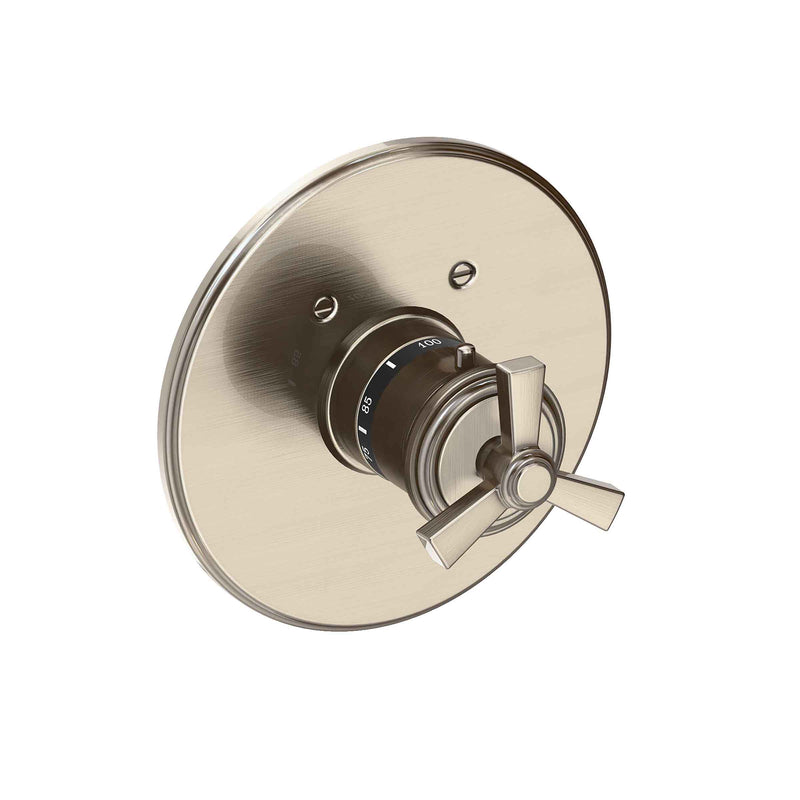 Newport Brass 3-1604TR Miro 3/4" Round Thermostatic Trim Plate with Handle