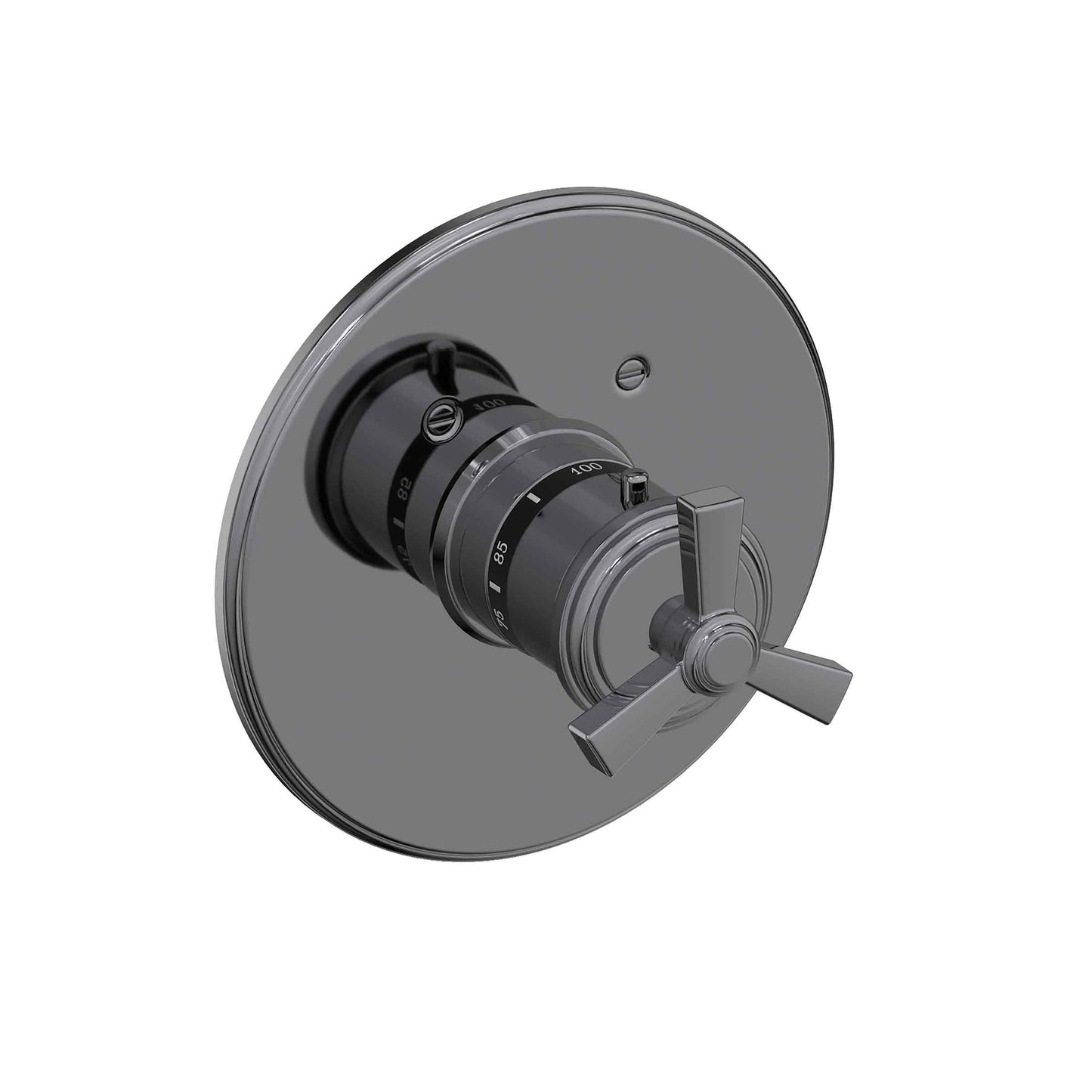 Newport Brass 3-1604TR Miro 3/4" Round Thermostatic Trim Plate With Handle