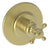 Newport Brass 3-1764TR Victoria 3/4" Round Thermostatic Trim Plate With Handle