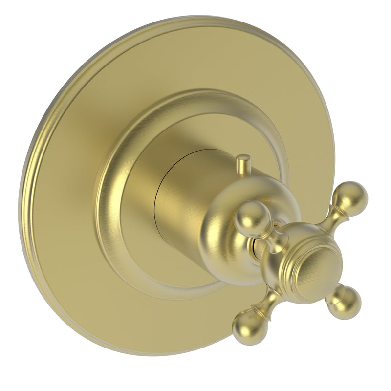 Newport Brass 3-1764TR Victoria 3/4" Round Thermostatic Trim Plate with Handle