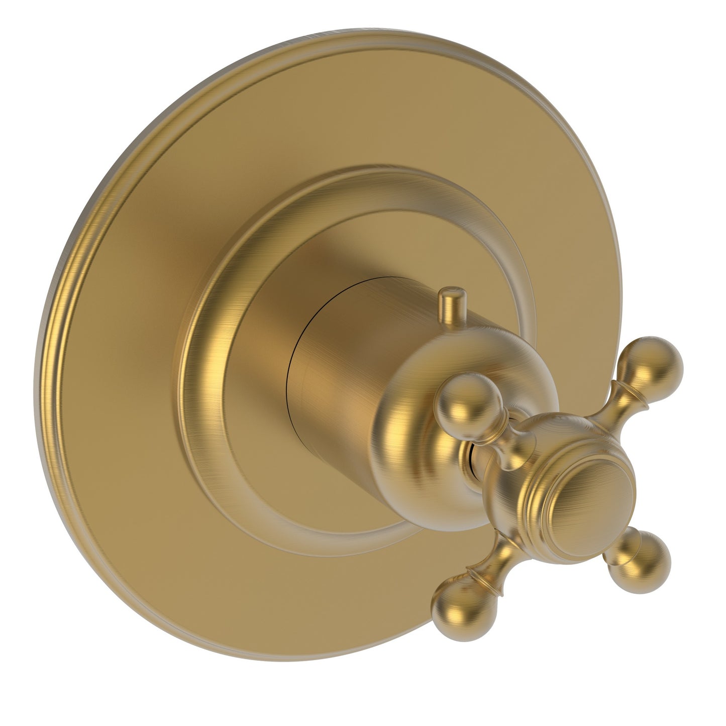 Newport Brass 3-1764TR Victoria 3/4" Round Thermostatic Trim Plate With Handle