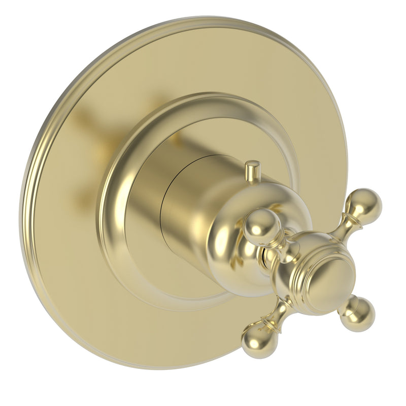 Newport Brass 3-1764TR Victoria 3/4" Round Thermostatic Trim Plate with Handle