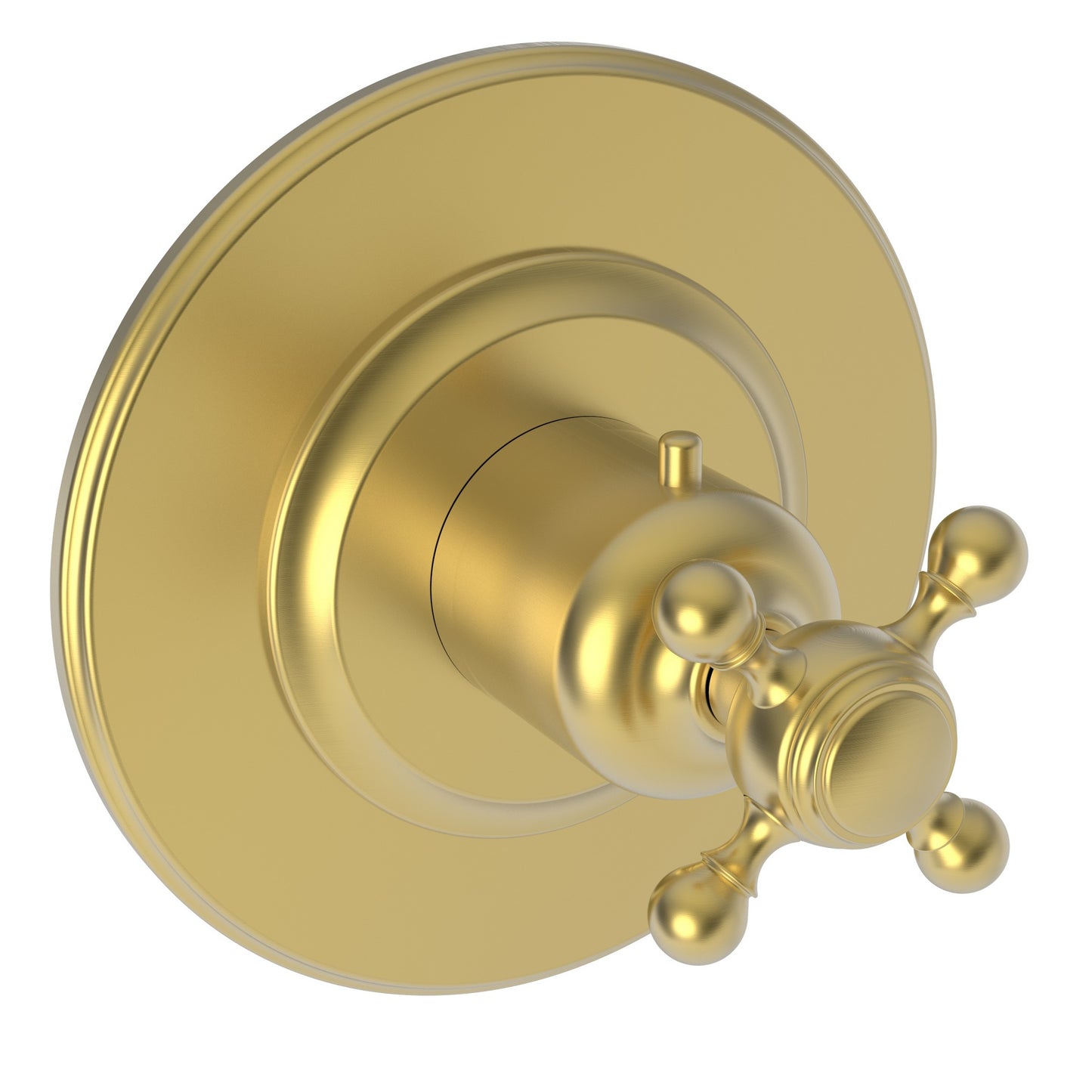 Newport Brass 3-1764TR Victoria 3/4" Round Thermostatic Trim Plate With Handle
