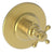 Newport Brass 3-1764TR Victoria 3/4" Round Thermostatic Trim Plate With Handle