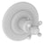 Newport Brass 3-1764TR Victoria 3/4" Round Thermostatic Trim Plate With Handle