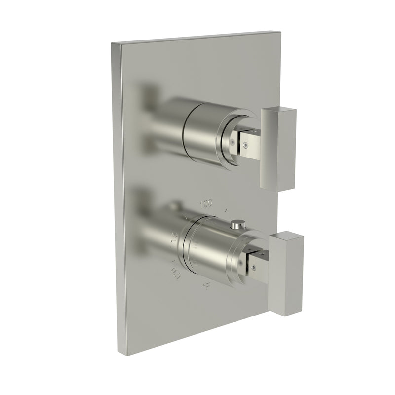 Newport Brass 3-2023TS Skylar 1/2" Square Thermostatic Trim Plate with Handle