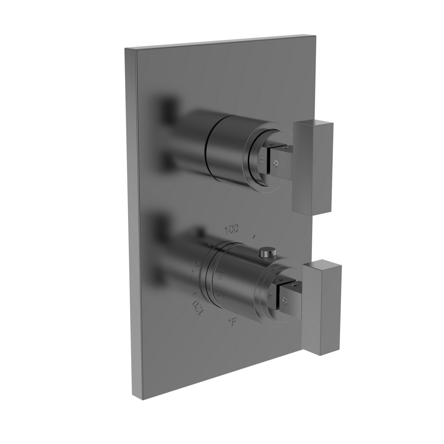 Newport Brass 3-2023TS Skylar 1/2" Square Thermostatic Trim Plate with Handle