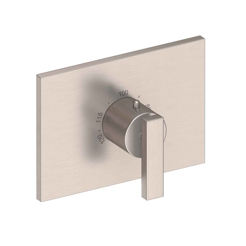 Newport Brass 3-2044TS Secant 3/4" Rectangular Thermostatic Trim Plate with Handle