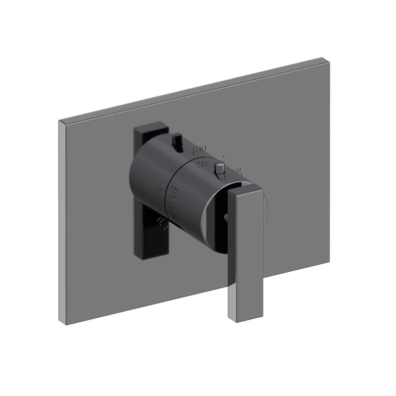 Newport Brass 3-2044TS Secant 3/4" Rectangular Thermostatic Trim Plate with Handle