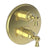 Newport Brass 3-2413TR Aylesbury 1/2" Round Thermostatic Trim Plate With Handle