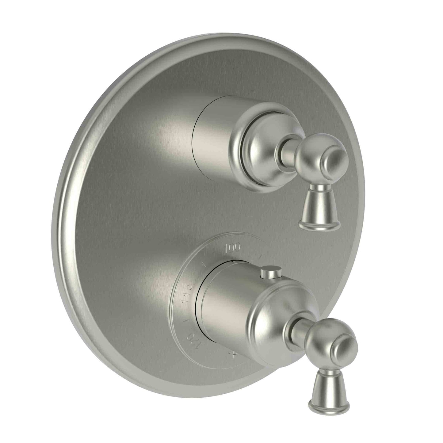 Newport Brass 3-2413TR Aylesbury 1/2" Round Thermostatic Trim Plate With Handle