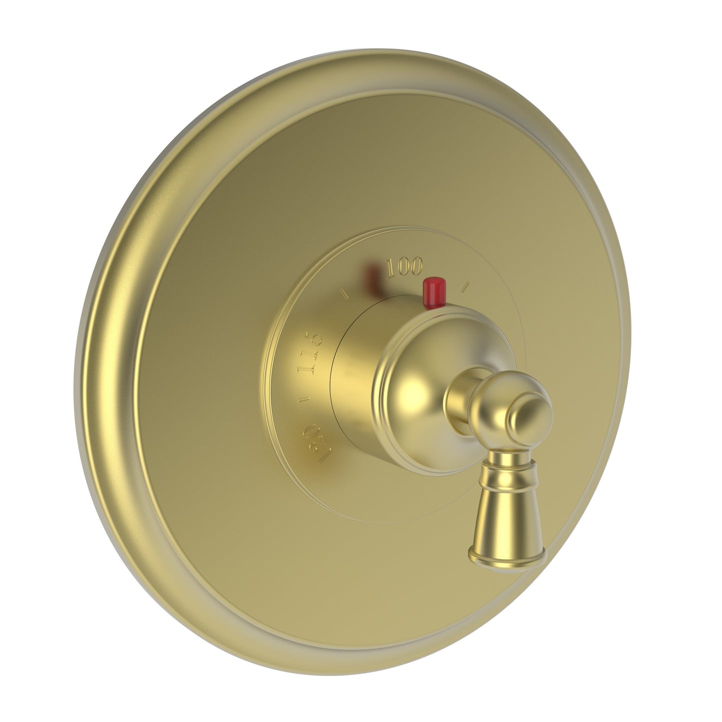 Newport Brass 3-2414TR Aylesbury 3/4" Round Thermostatic Trim Plate With Handle