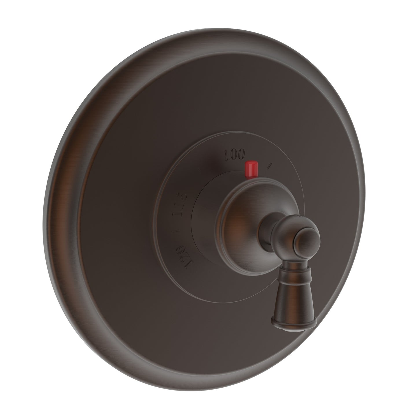 Newport Brass 3-2414TR Aylesbury 3/4" Round Thermostatic Trim Plate With Handle