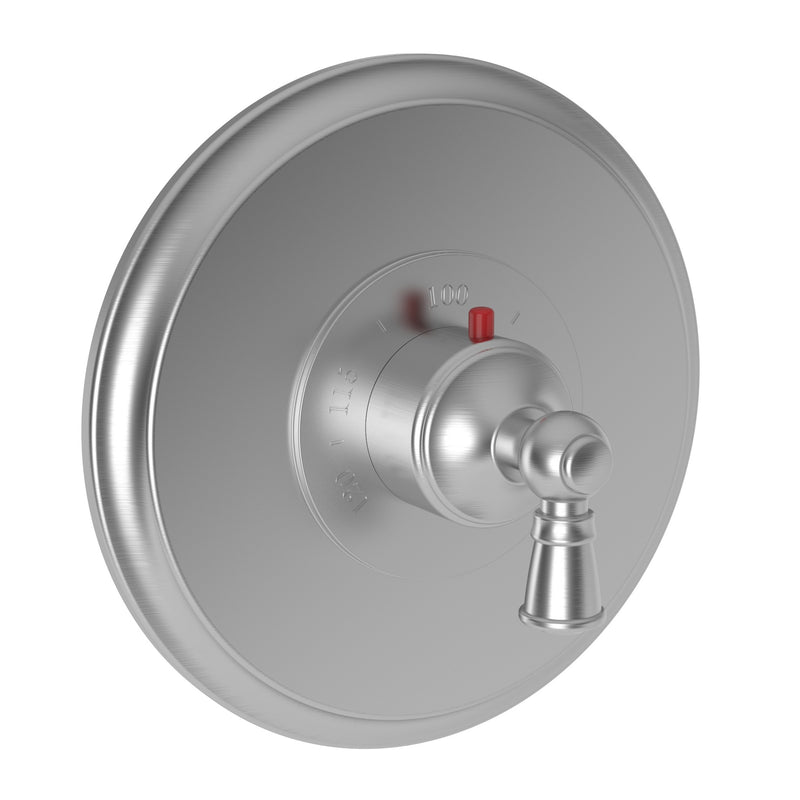 Newport Brass 3-2414TR Aylesbury 3/4" Round Thermostatic Trim Plate with Handle