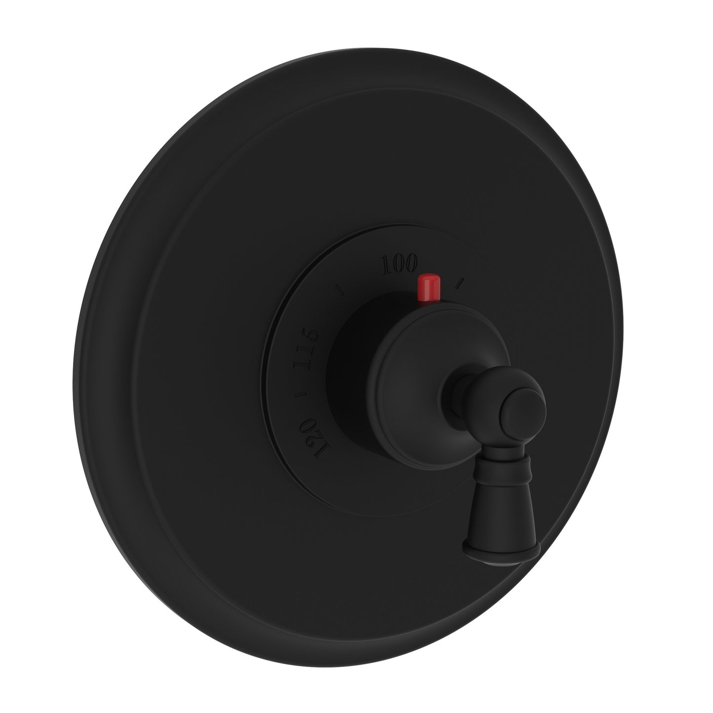 Newport Brass 3-2414TR Aylesbury 3/4" Round Thermostatic Trim Plate With Handle