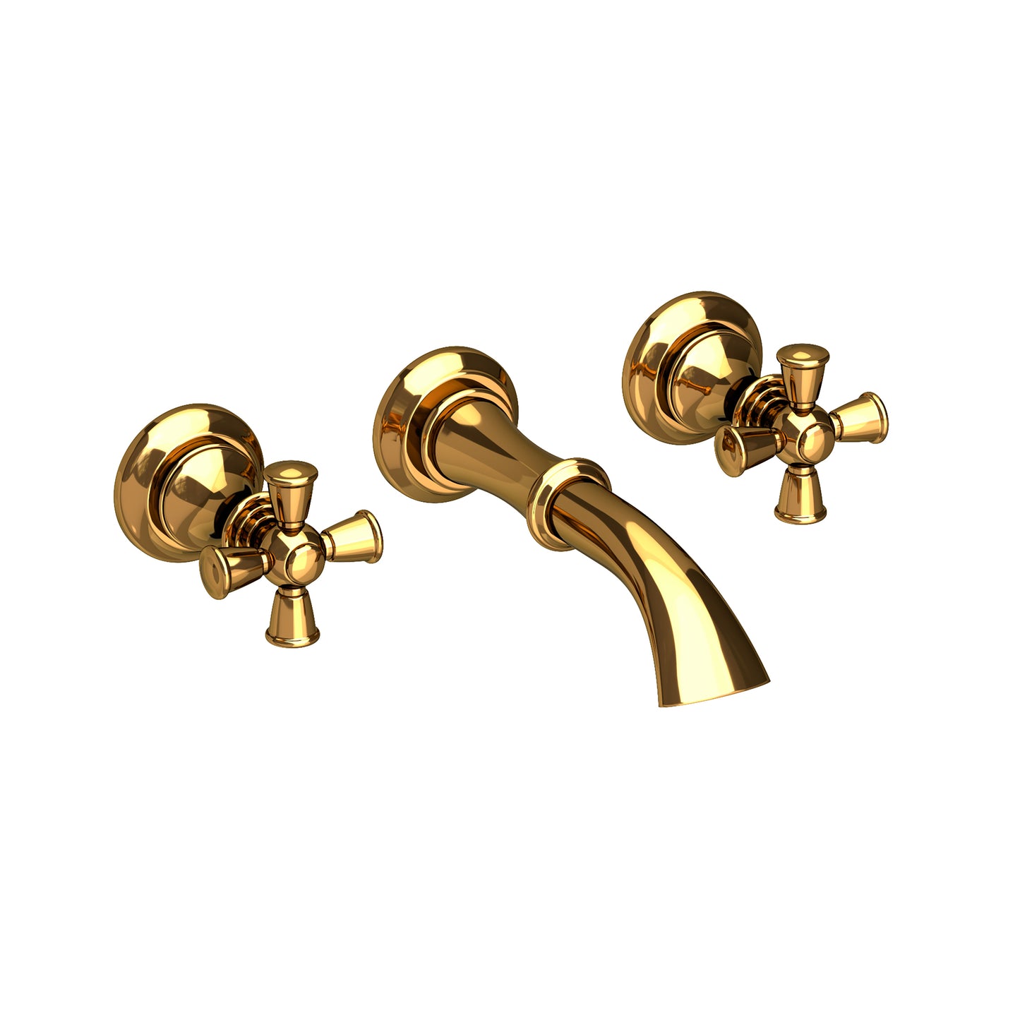 Newport Brass 3-2441 Sutton Wall Mount Lavatory Faucet