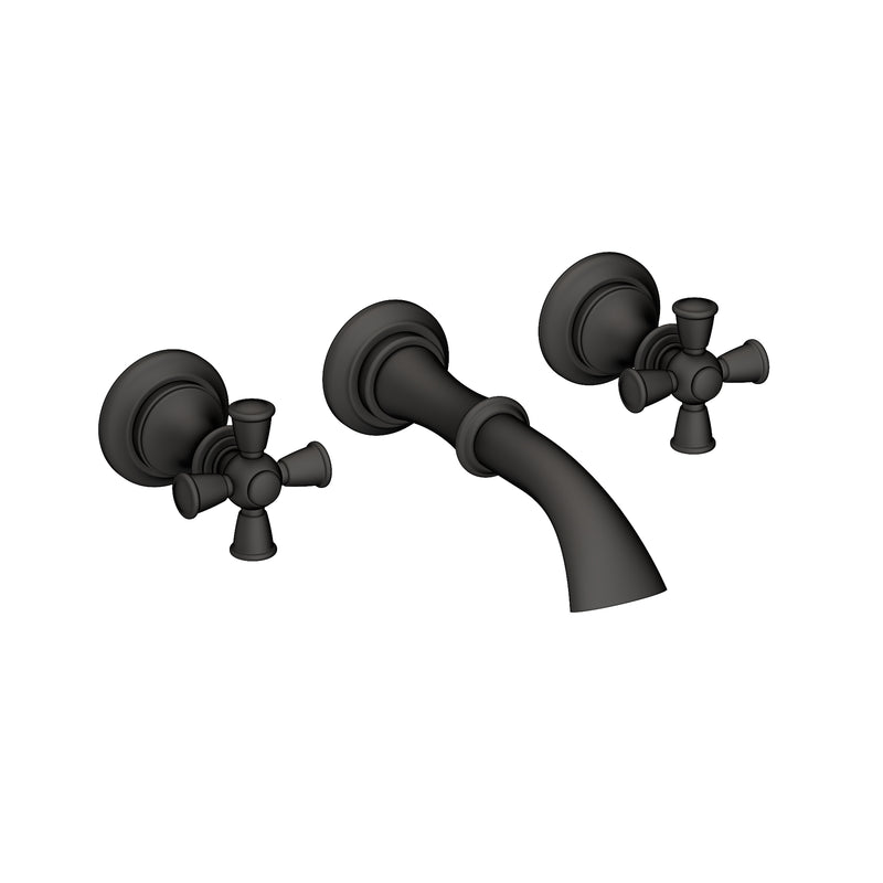 Newport Brass 3-2441 Sutton Wall Mount Lavatory Faucet