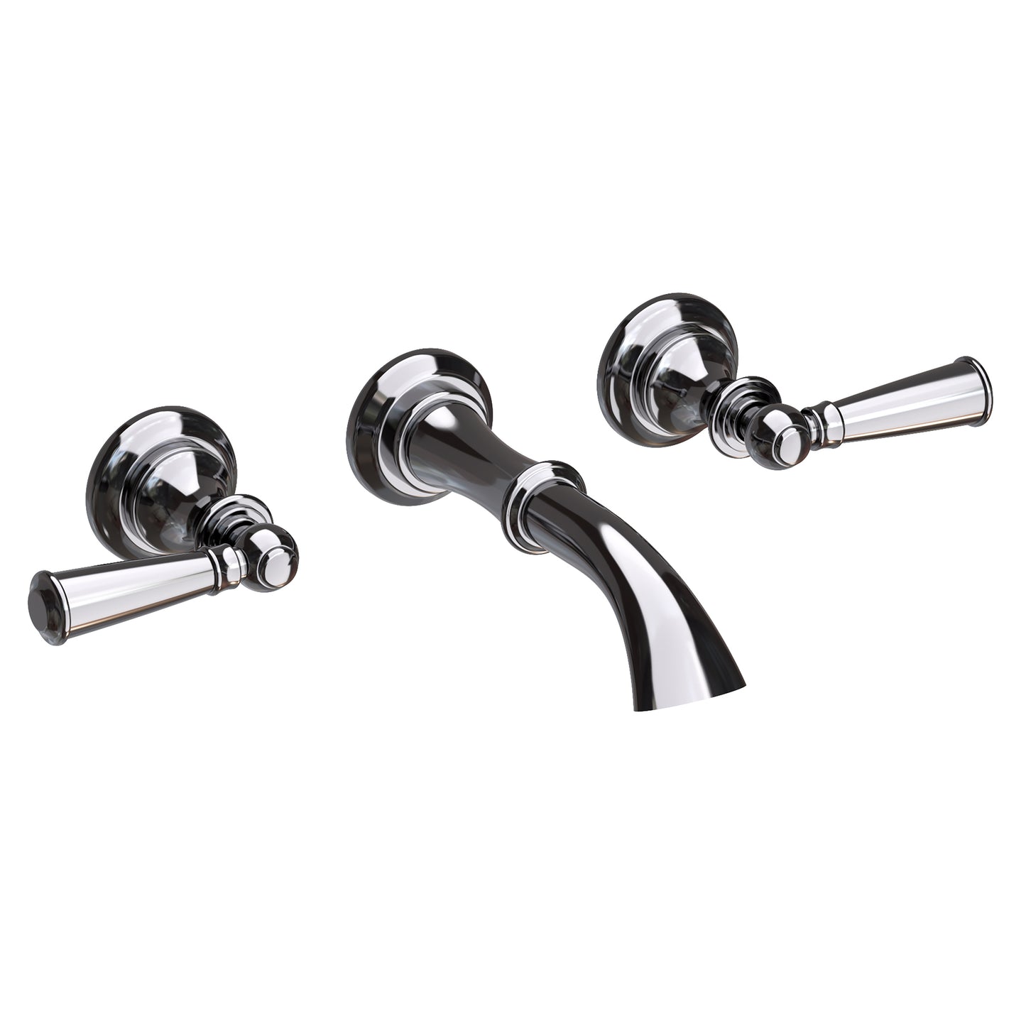 Newport Brass 3-2451 Sutton Wall Mount Lavatory Faucet