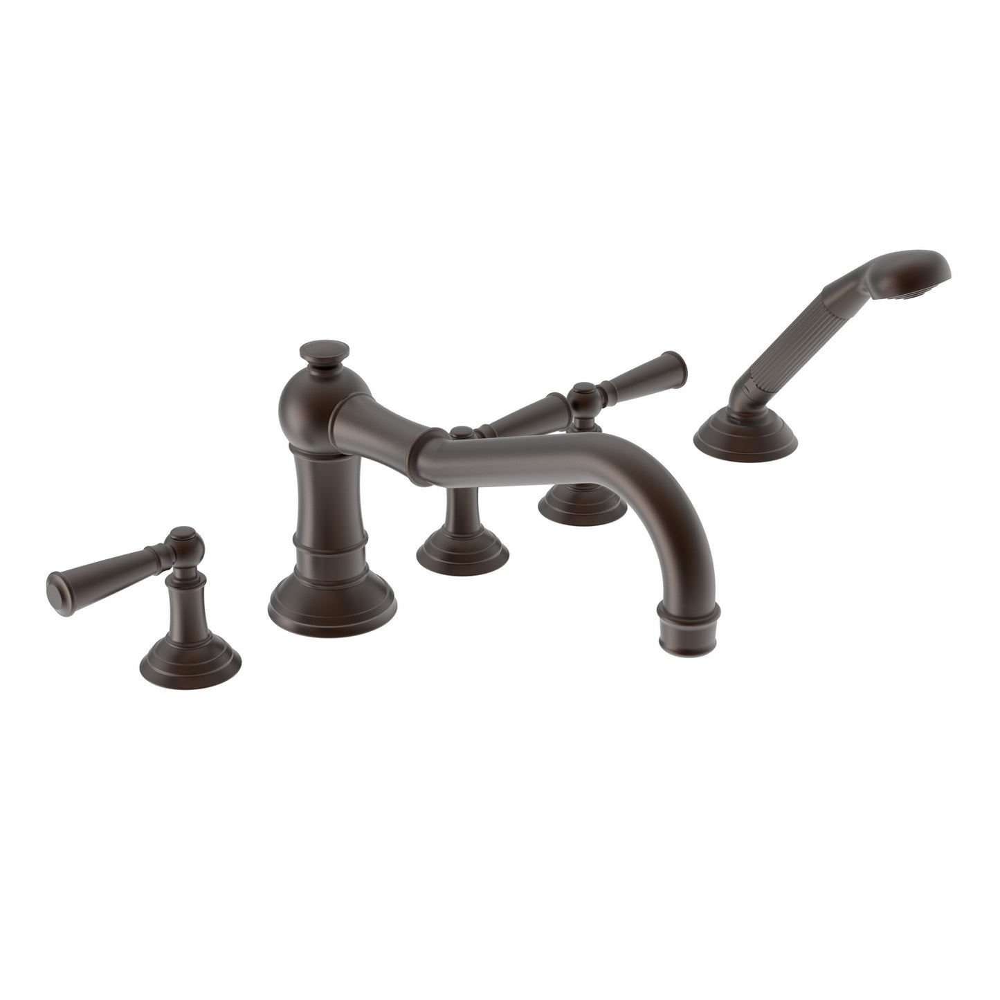 Newport Brass 3-2477 Jacobean Roman Tub Faucet With Hand Shower