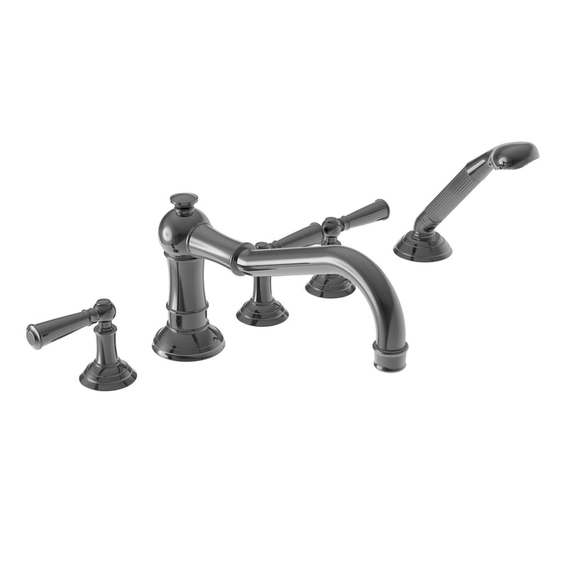 Newport Brass 3-2477 Jacobean Roman Tub Faucet with Hand Shower