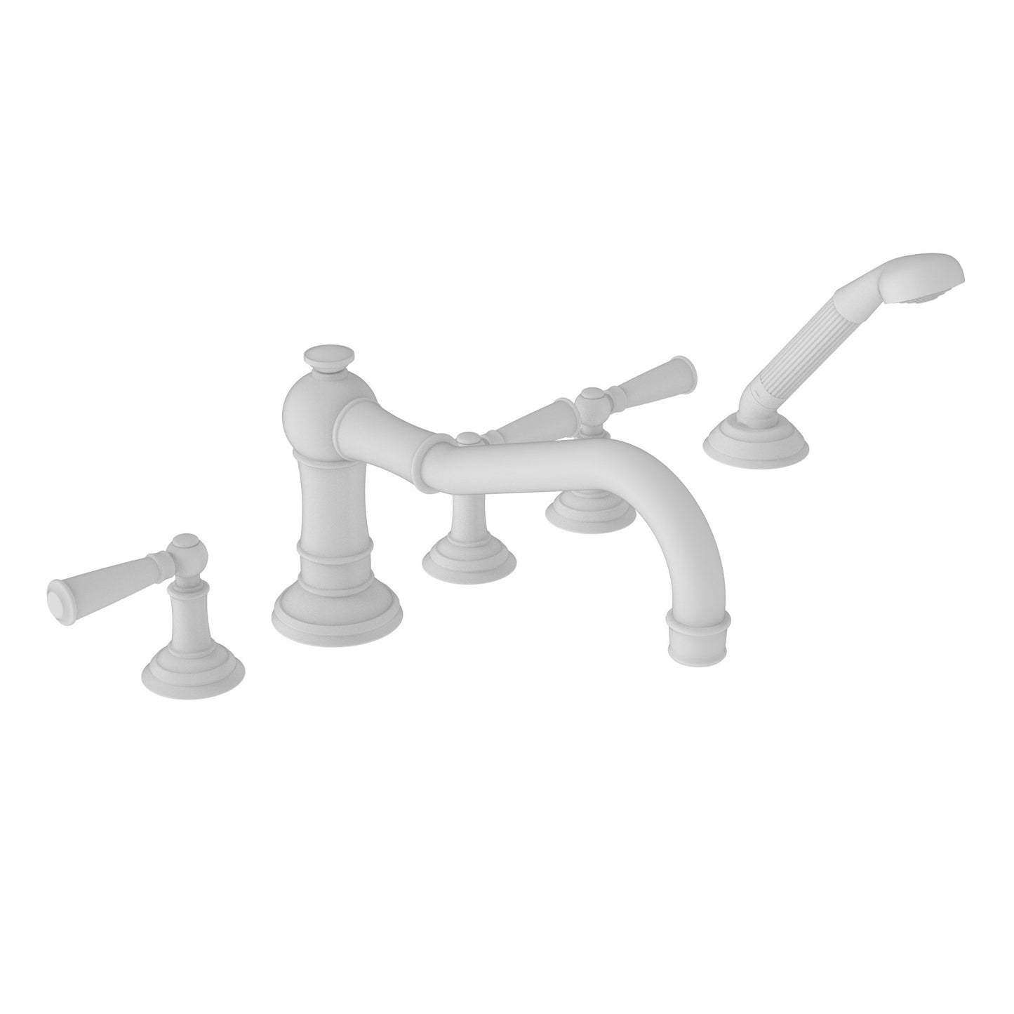 Newport Brass 3-2477 Jacobean Roman Tub Faucet With Hand Shower