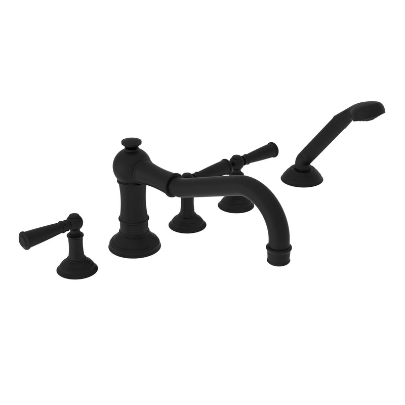 Newport Brass 3-2477 Jacobean Roman Tub Faucet with Hand Shower