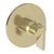 Newport Brass 3-2484TR Priya 3/4" Round Thermostatic Trim Plate With Handle