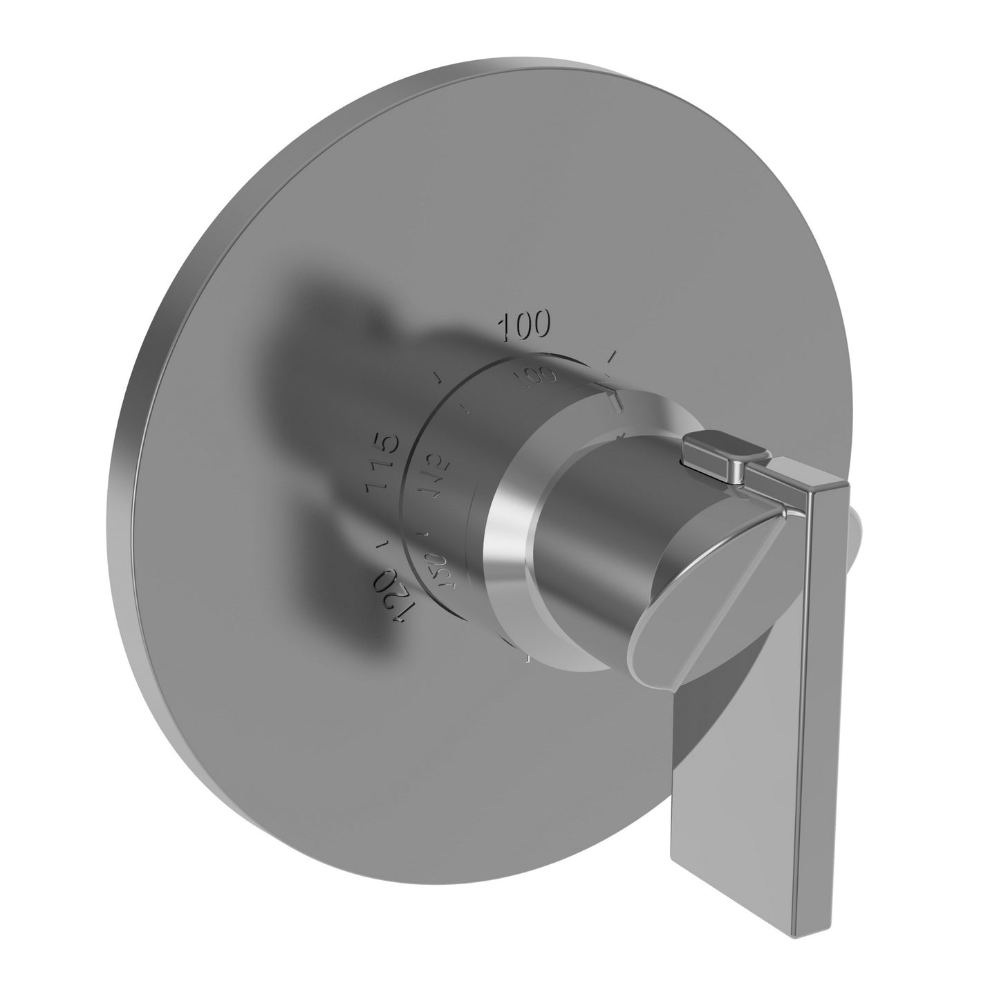 Newport Brass 3-2484TR Priya 3/4" Round Thermostatic Trim Plate With Handle