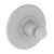 Newport Brass 3-2554TR Ithaca 3/4" Round Thermostatic Trim Plate with Handle